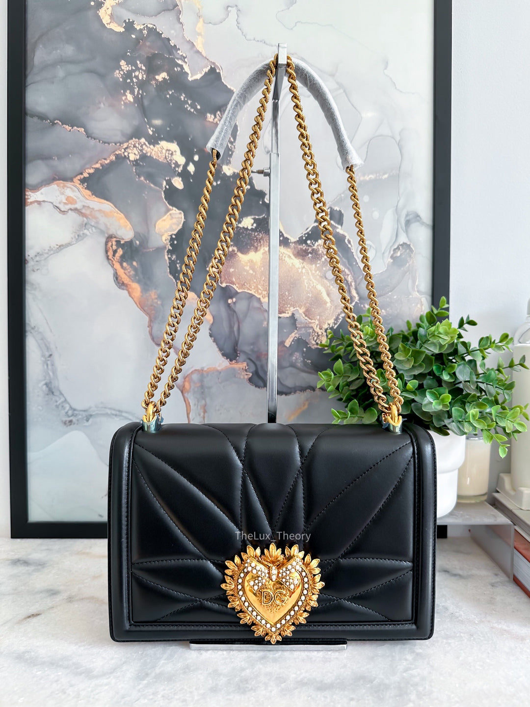 D&G DEVOTION SHOULDER BAG