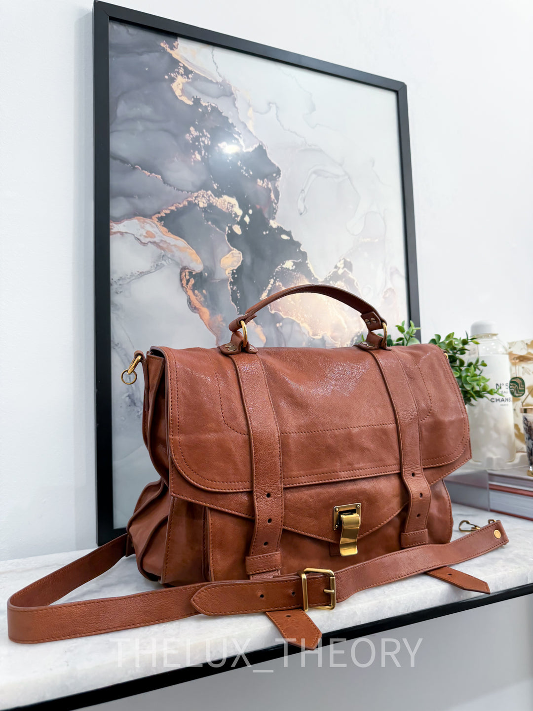 PROENZA SCHOULER PS1 LARGE BAG TAN