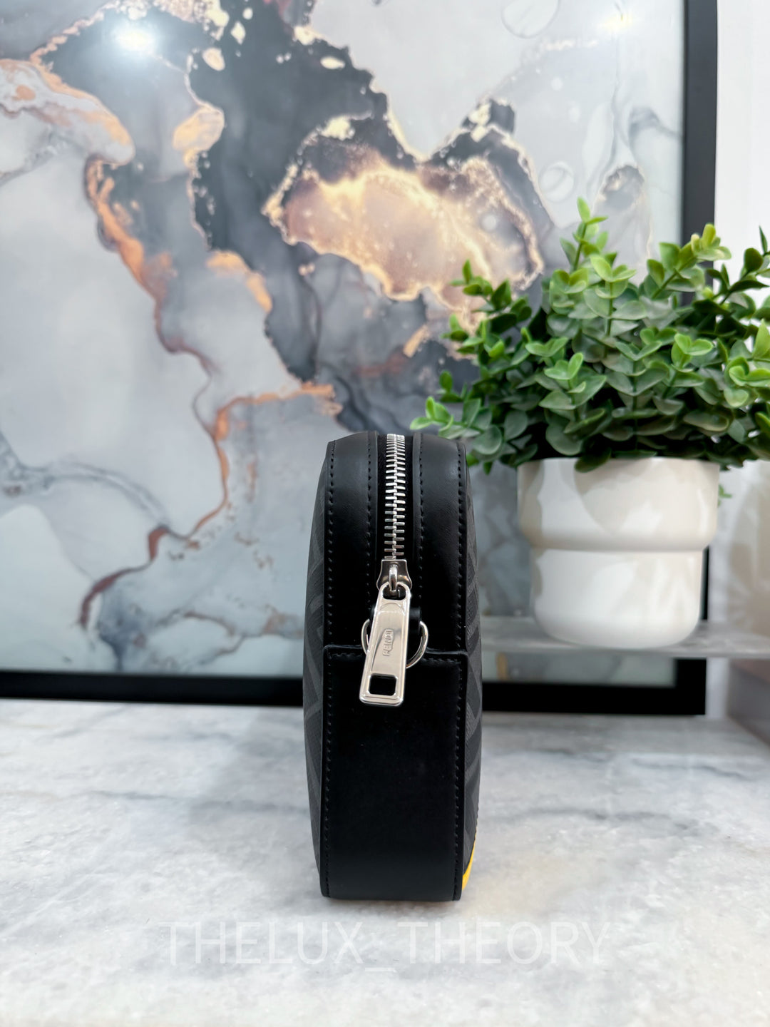 FENDI DIAGONAL CAMERA BAG