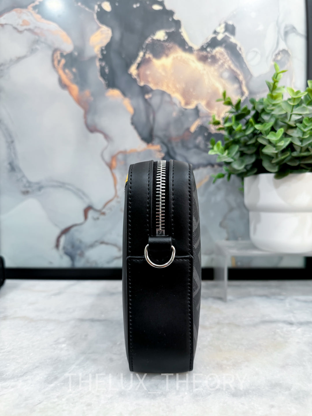 FENDI DIAGONAL CAMERA BAG