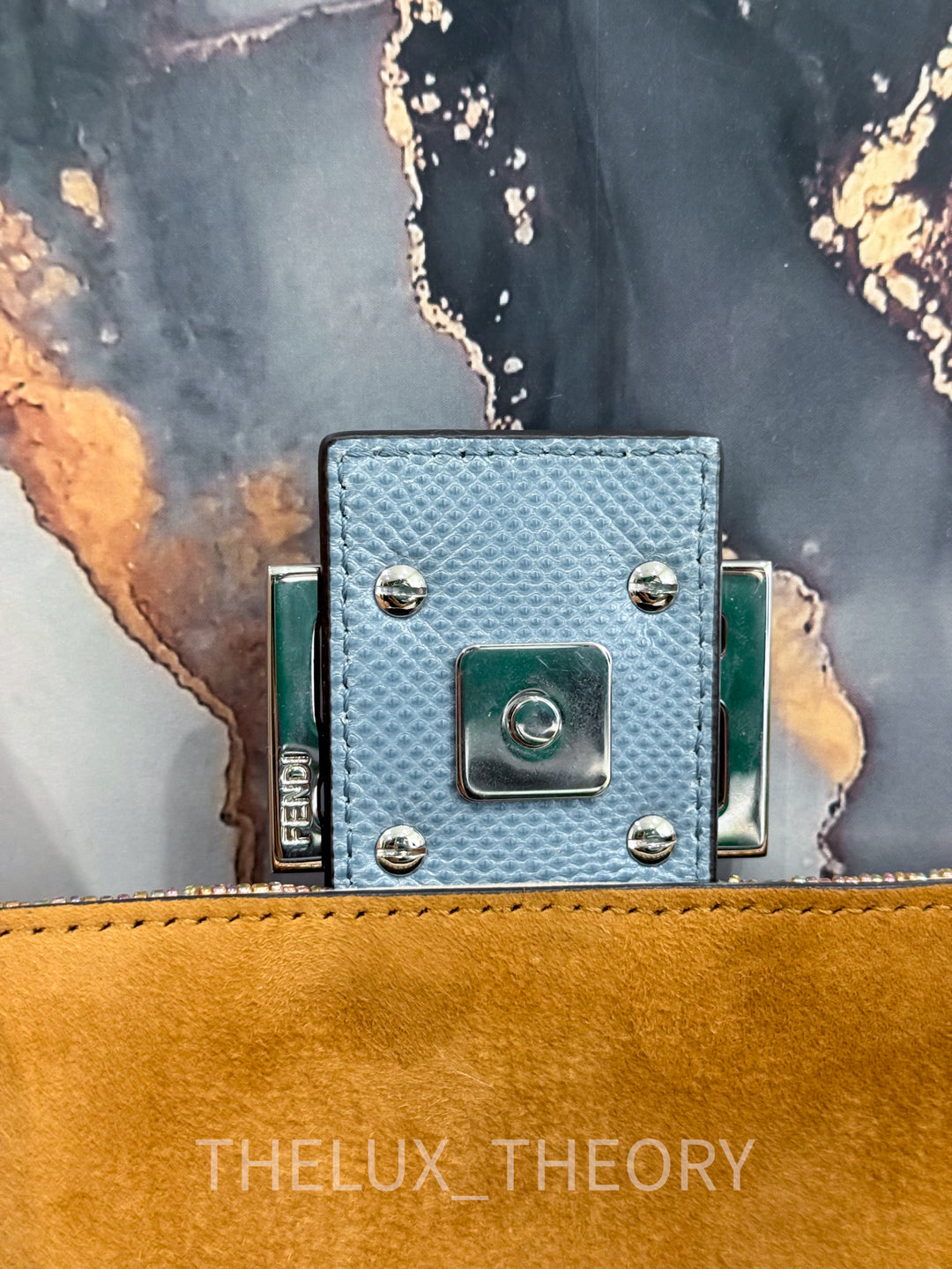 FENDI REEDITION 25TH ANNIVERSARY BEADED BAGUETTE