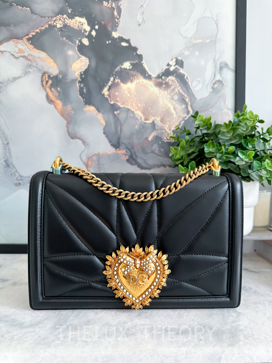 D&G DEVOTION SHOULDER BAG