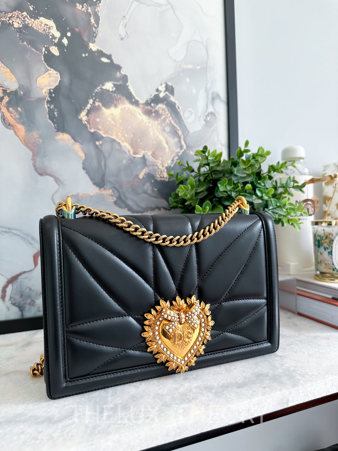 D&G DEVOTION SHOULDER BAG