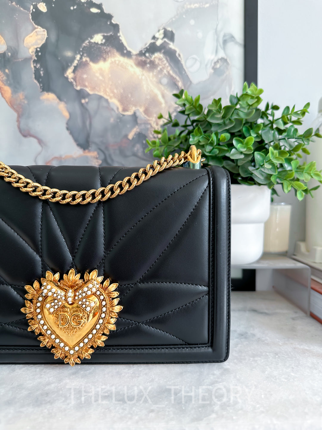 D&G DEVOTION SHOULDER BAG