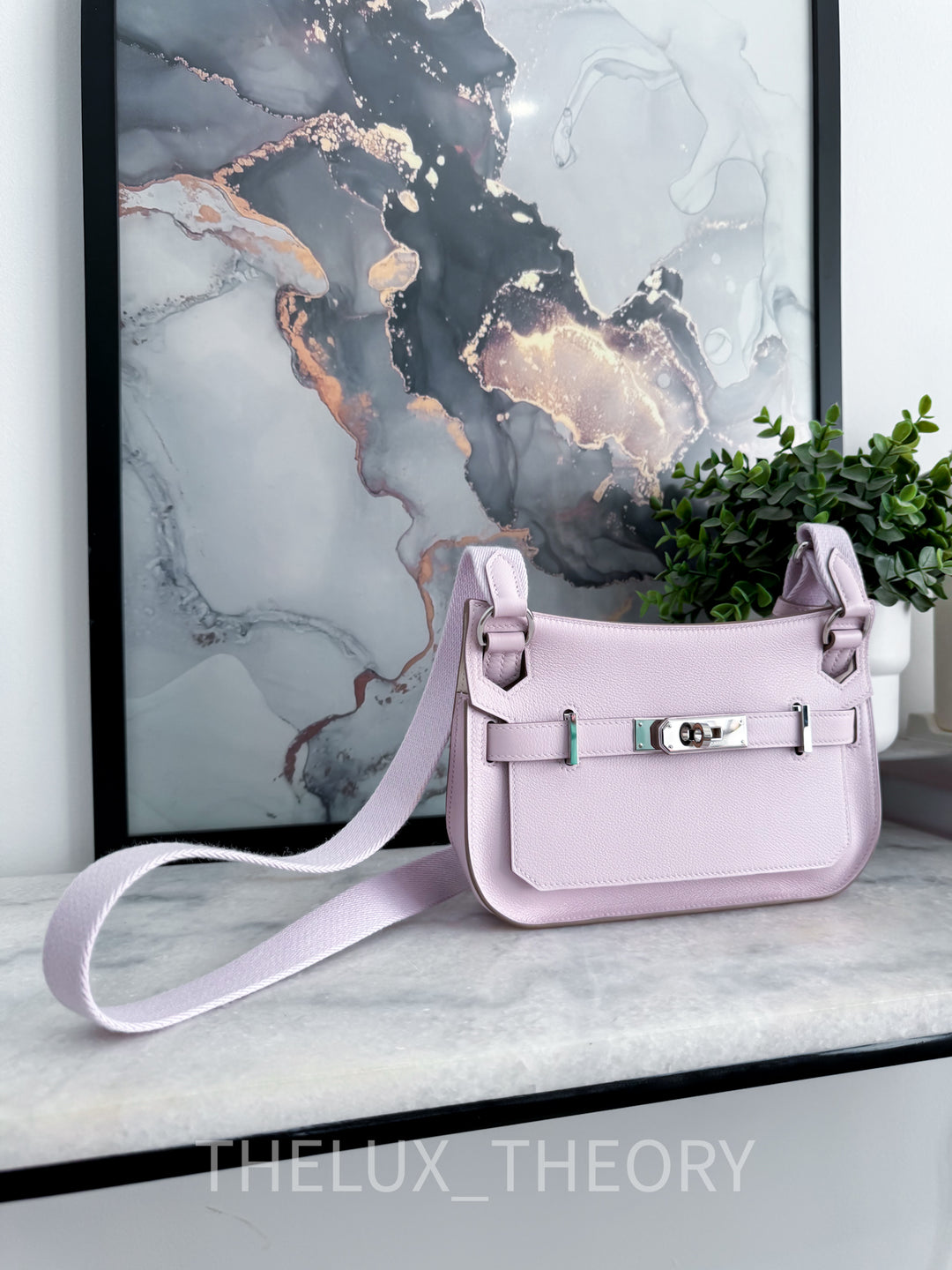 H MINI JYPSIERE MAUVE PALE SWIFT PALLADIUM HARDWARE B 2023