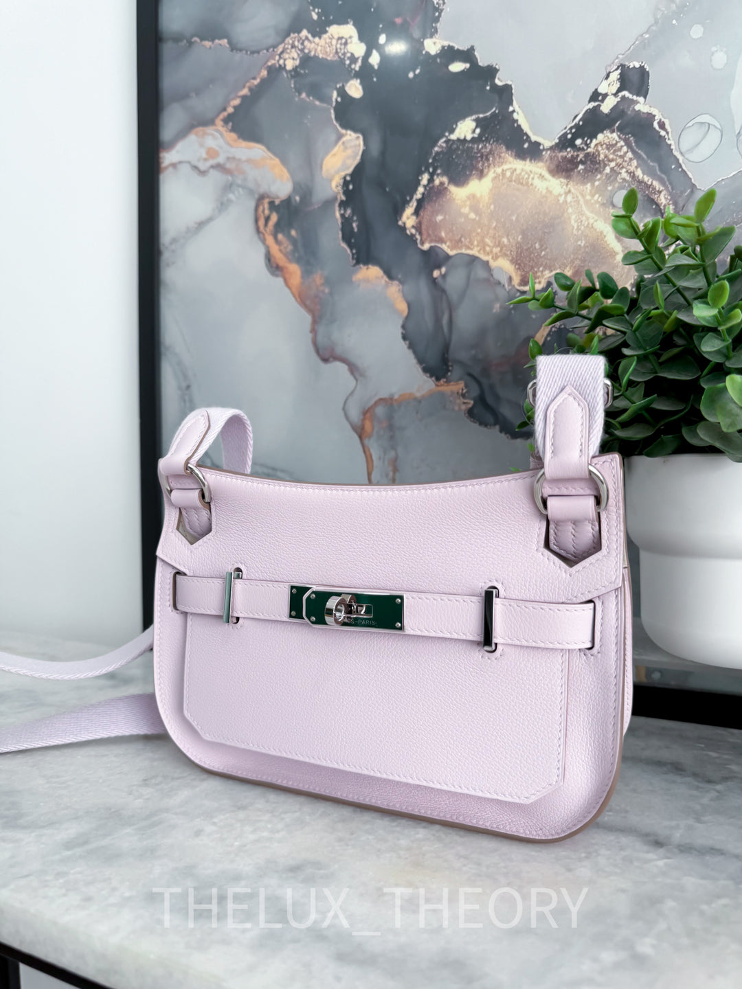 H MINI JYPSIERE MAUVE PALE SWIFT PALLADIUM HARDWARE B 2023