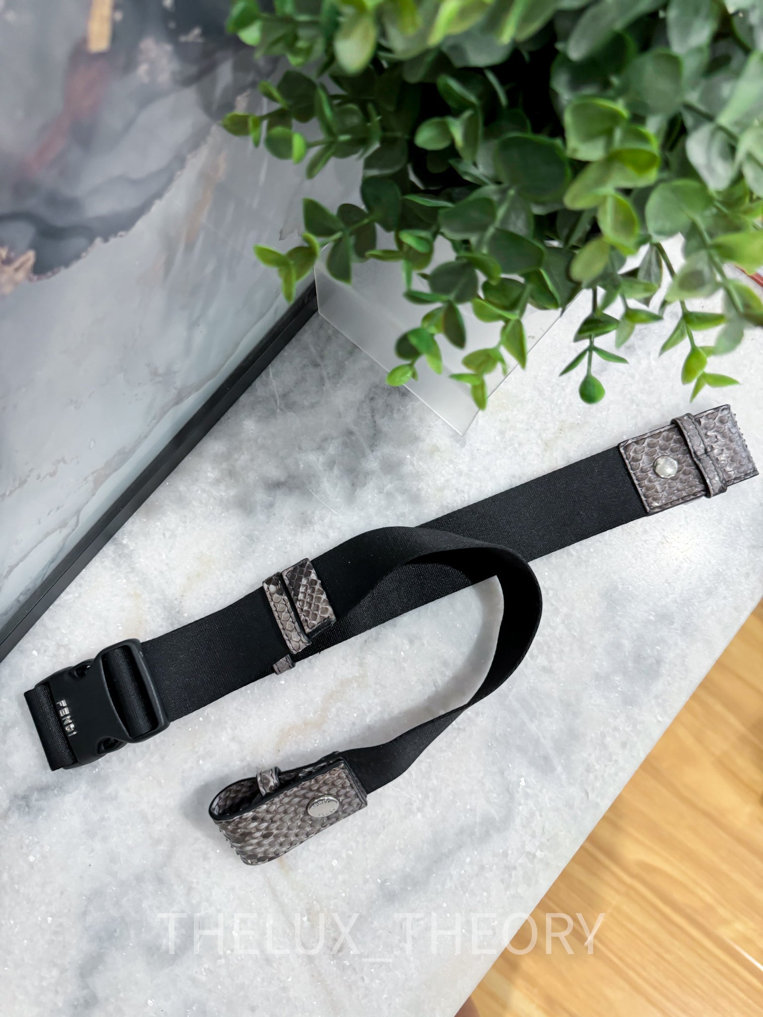 FENDI MEN'S BAGUETTE PYTHON – THE LUX THEORY