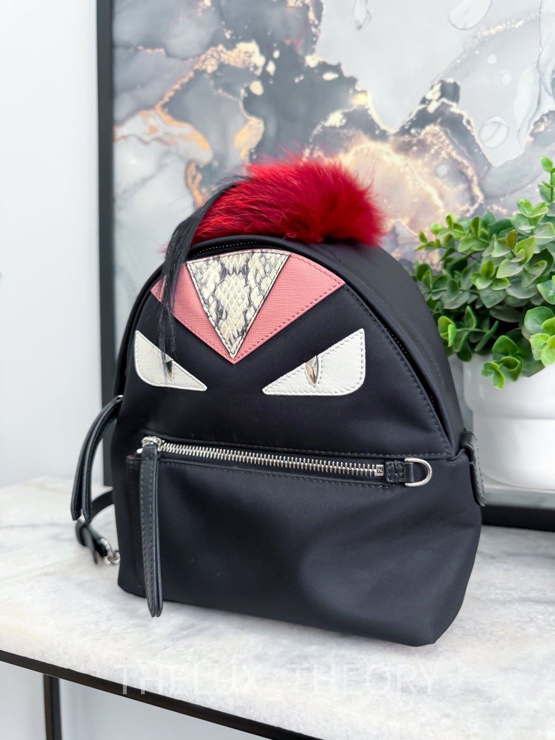 FENDI MONSTER MINI BACKPACK 2018
