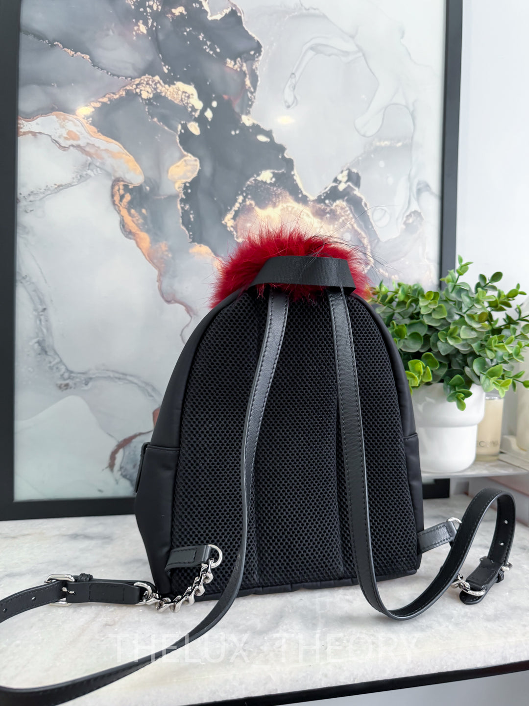 fendi monster mini backpack charm FENDI MONSTER MINI BACKPACK 2018 – THE LUX THEORY