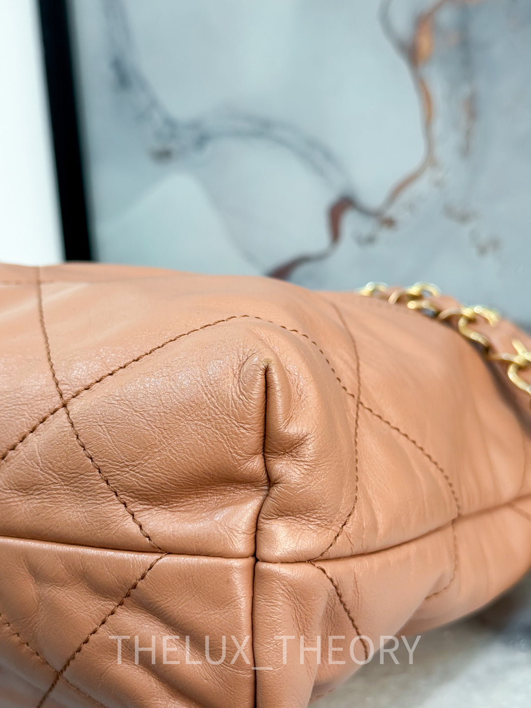 22S SMALL CARAMEL 22 BAG
