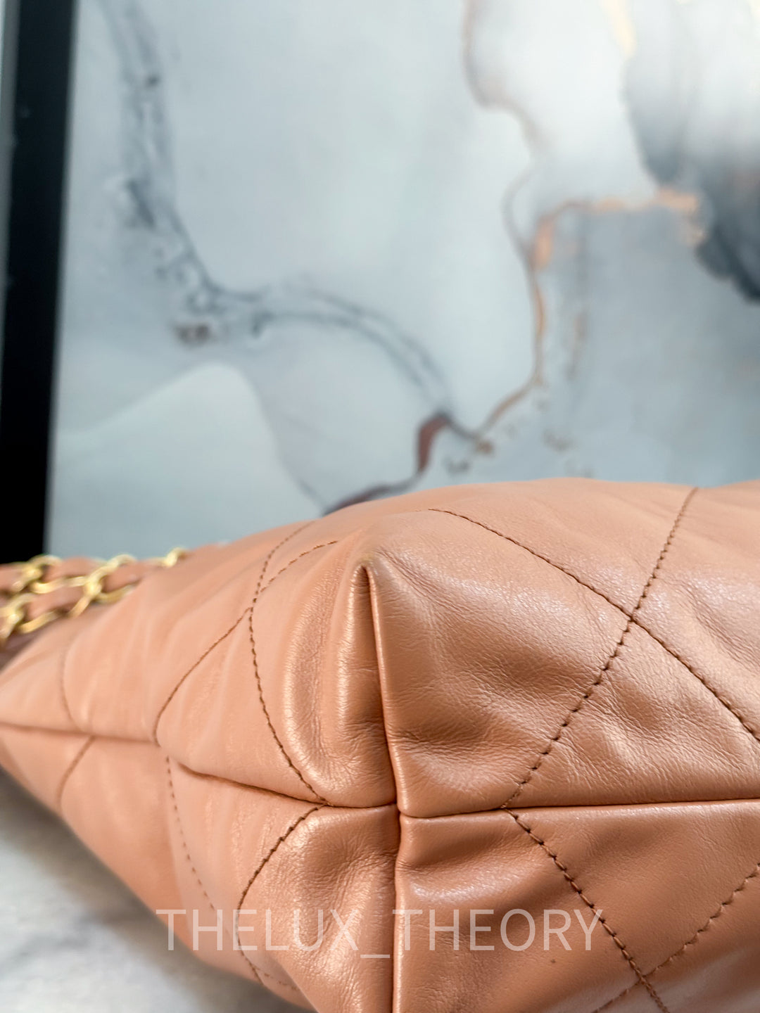 22S SMALL CARAMEL 22 BAG