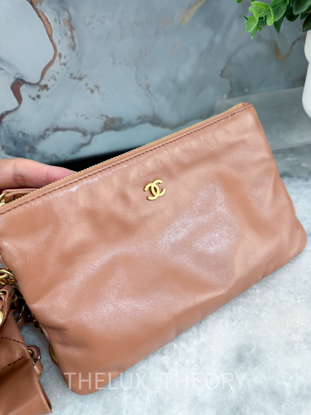 22S SMALL CARAMEL 22 BAG