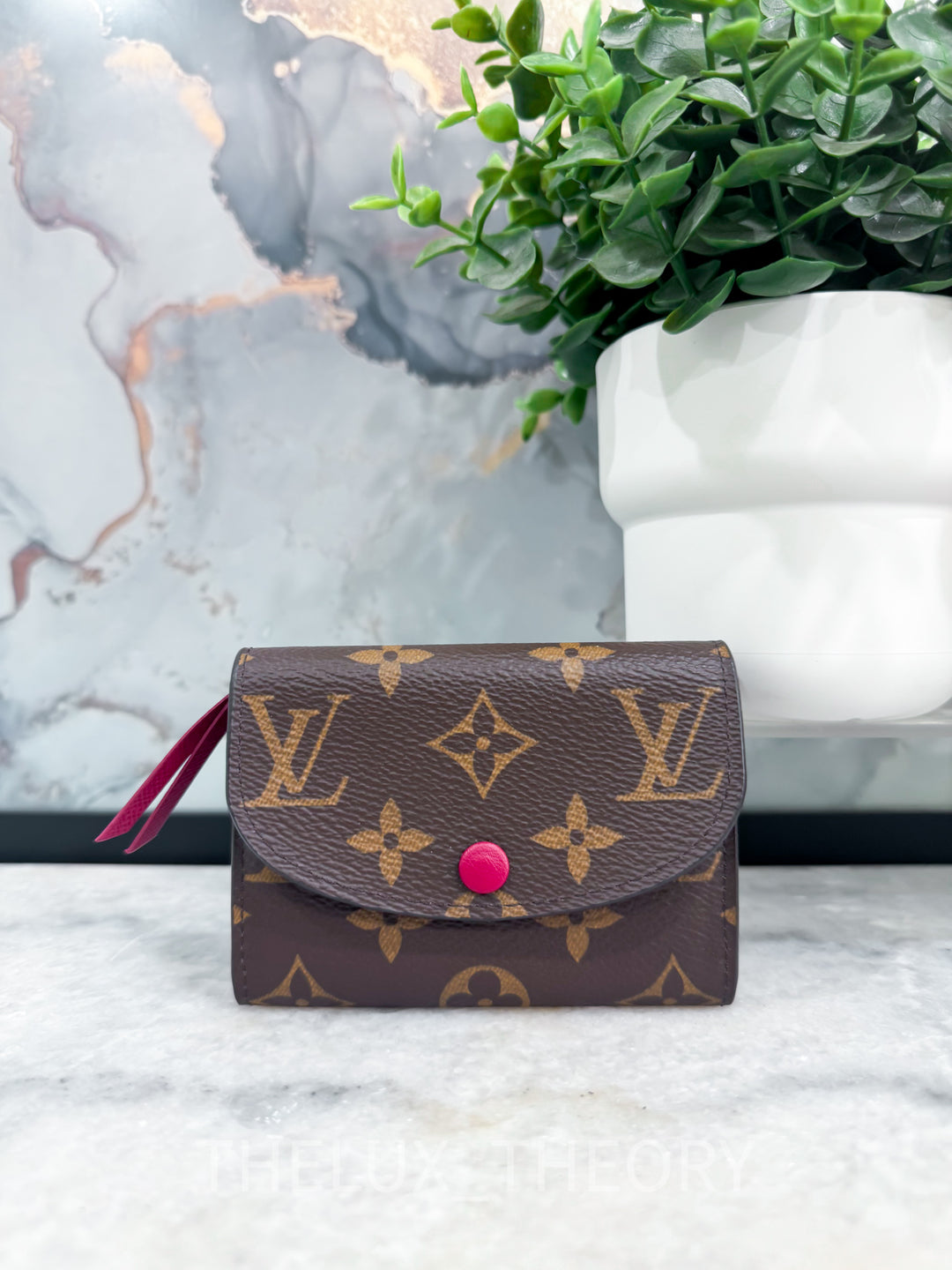 Monogram Canvas Rosalie Coin Purse Monogram Louis Vuitton Rosalie