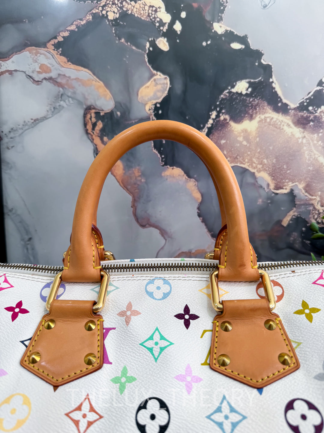 SPEEDY 30 MURAKAMI WHITE MULTICOLOUR MONOGRAM 2001
