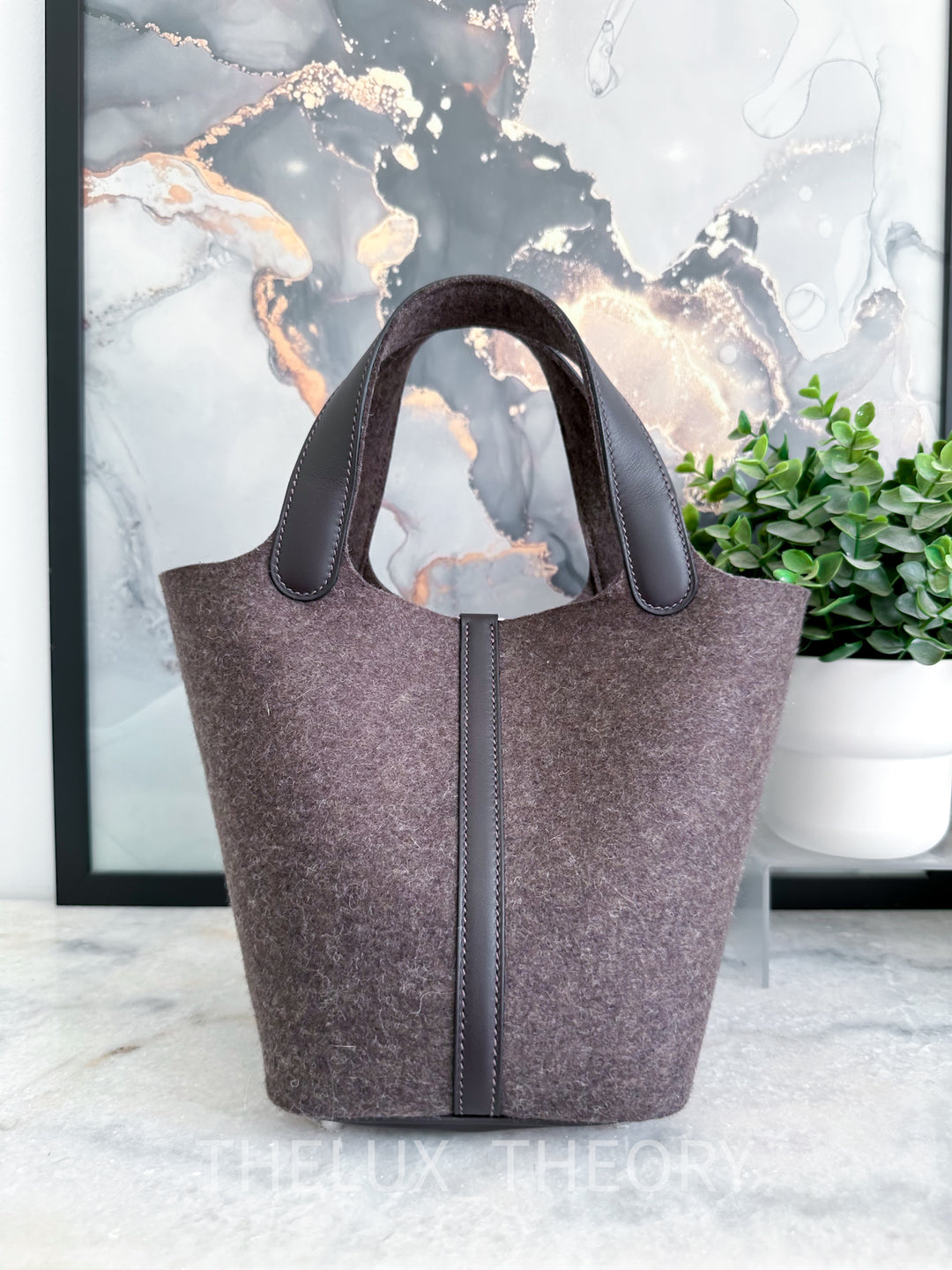 PICOTIN LOCK 18 FELT EBENE/GREY PHW (Y 2020)