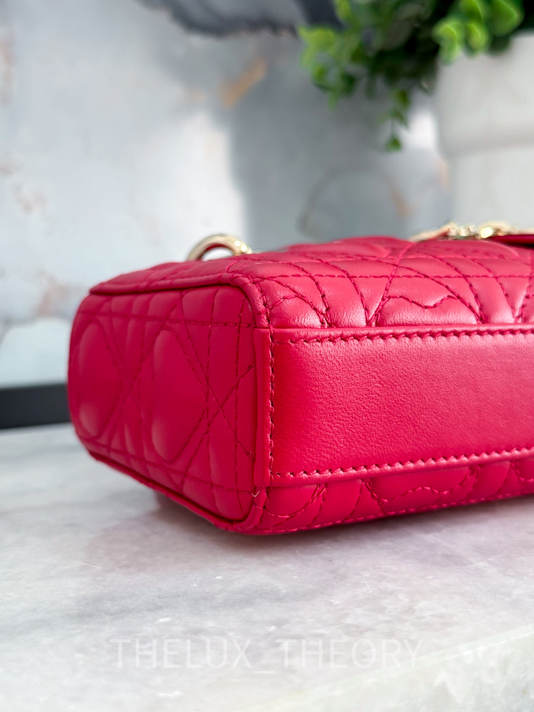 MICRO LADY D-JOY DIORAMOUR HEART RED
