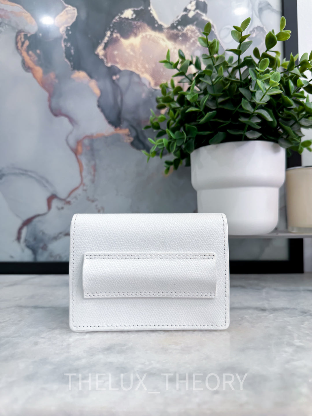 JACQUEMUS LA CEINTURE BELLO WHITE BELT BAG