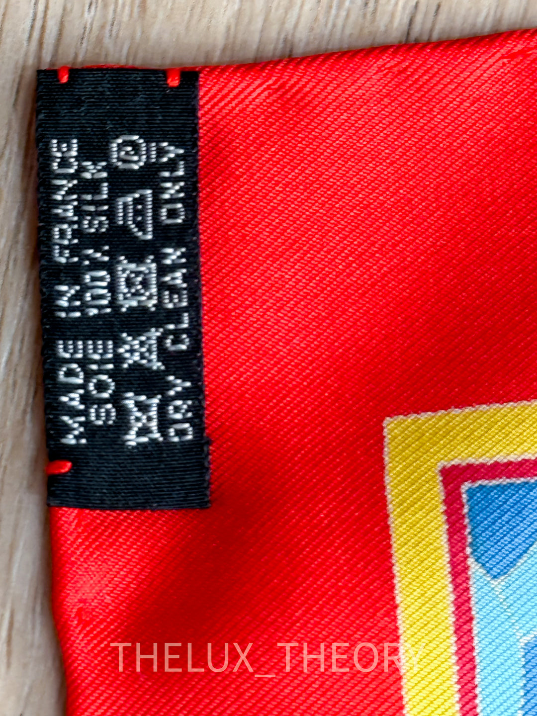 H IMPERIALES SILK SQUARE SCARF 90CM