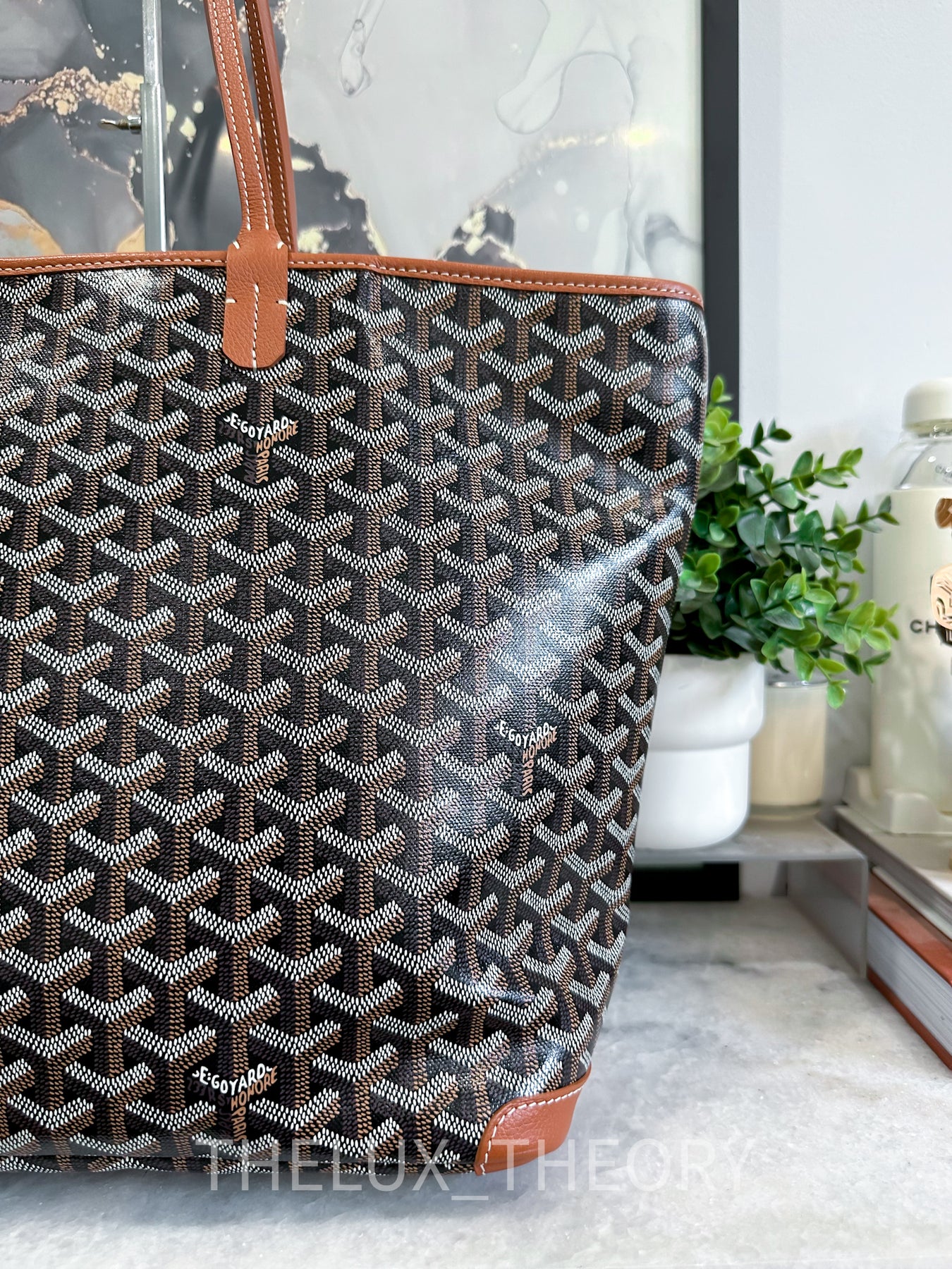 Goyard Artois MM 1,995.00 #goyard #goyardtote #goyardartois #travel  #designerbags