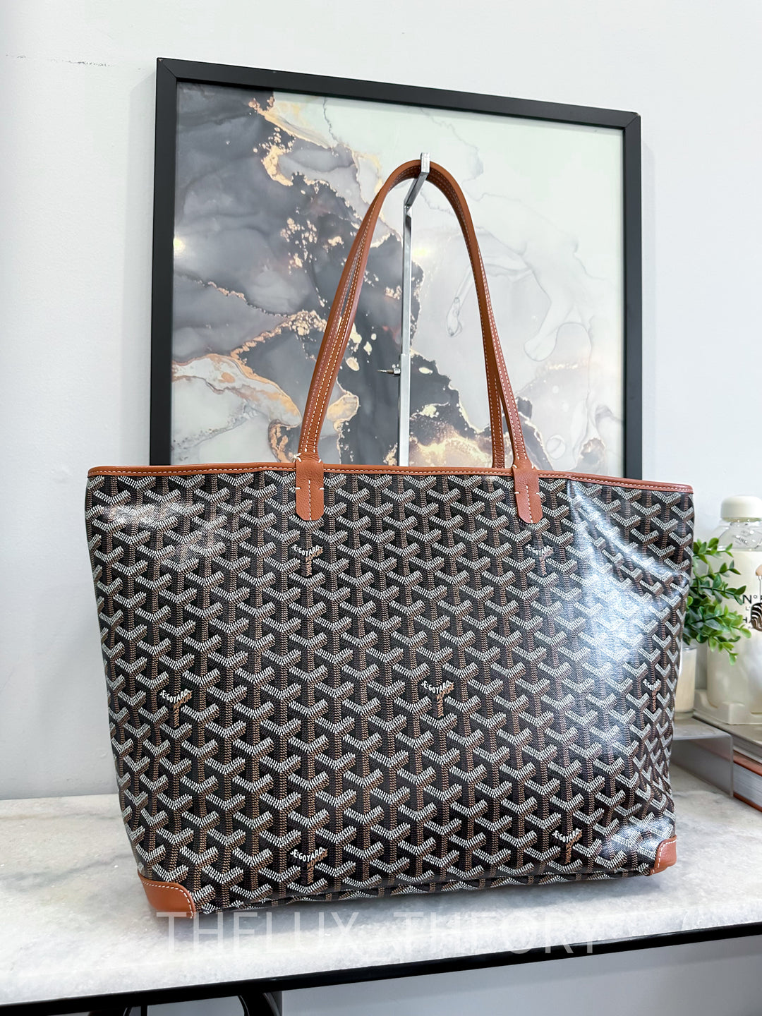 GOYARD ARTOIS MM (NOIR/TAN) 2022