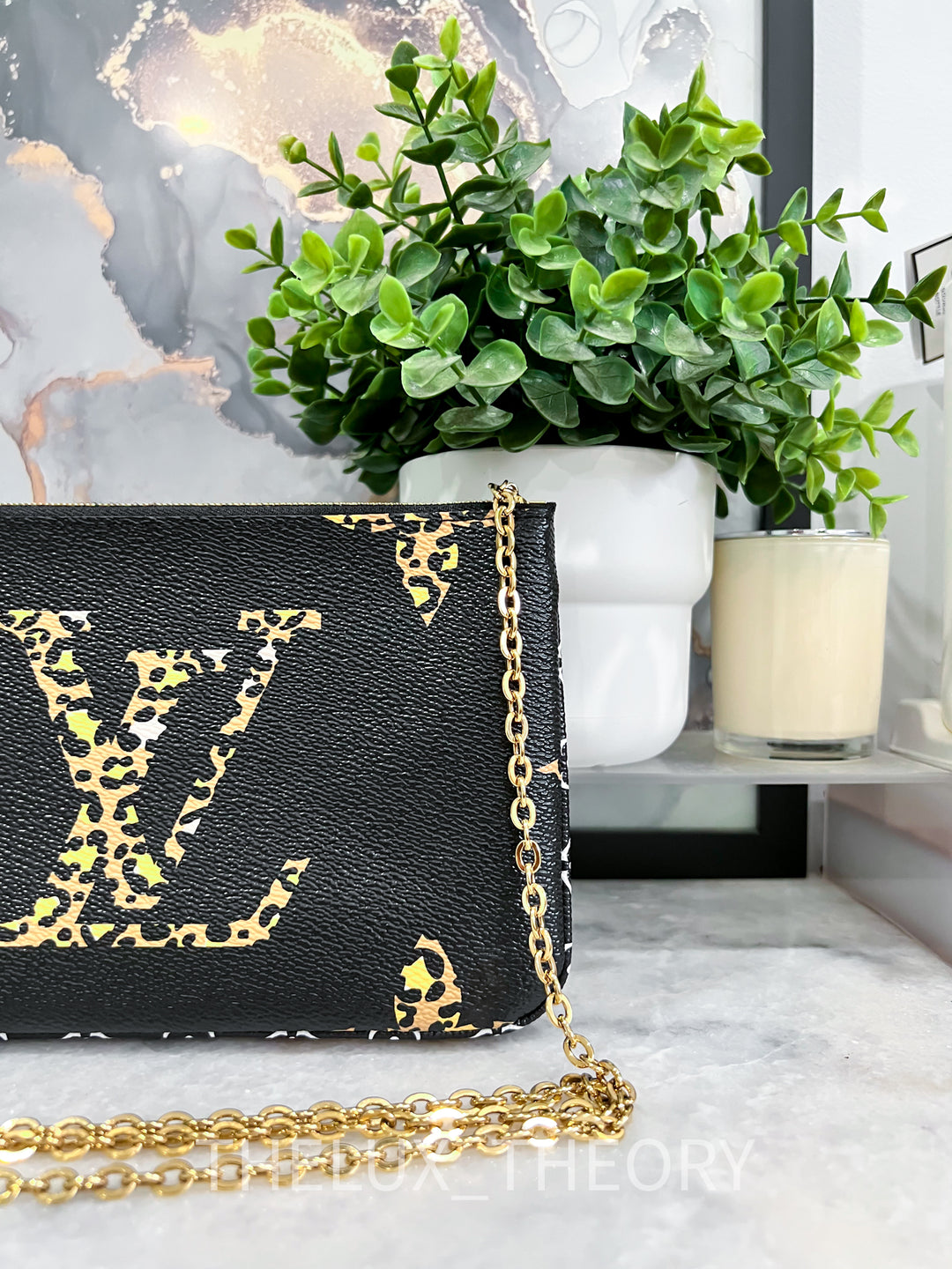 DOUBLE ZIP POCHETTE GIANT JUNGLE 2019