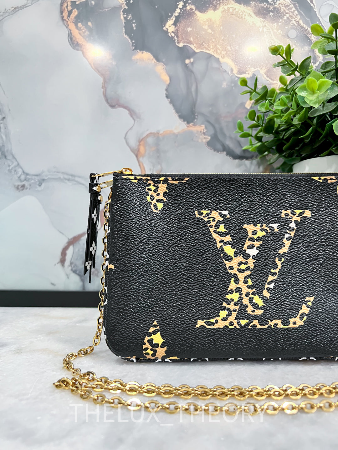 DOUBLE ZIP POCHETTE GIANT JUNGLE 2019