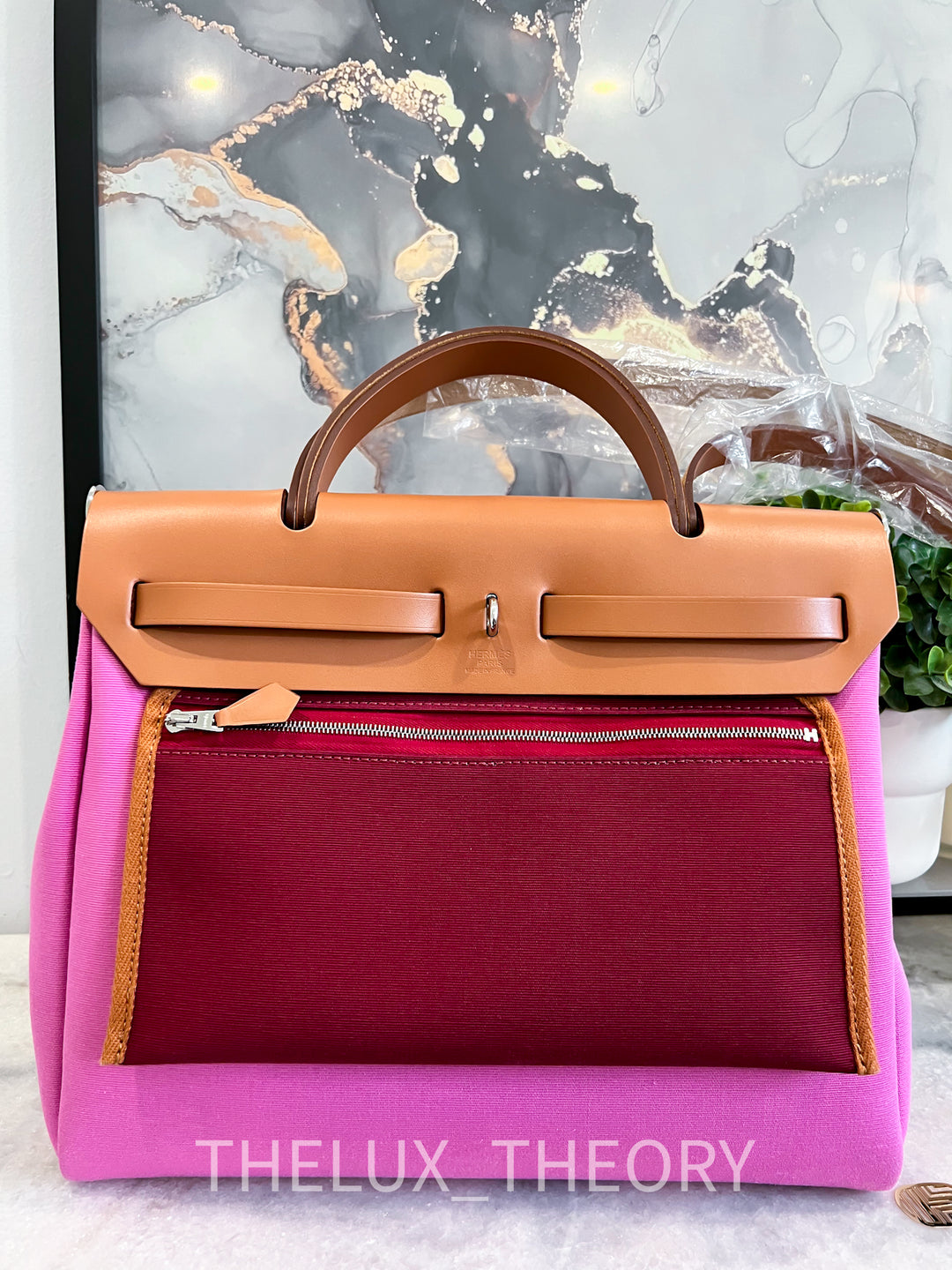 HERBAG ZIP RETOURNE 31 ROSE BUBBLEGUM/RUBIS 2021