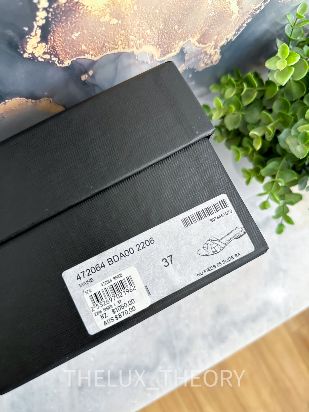 YSL TRIBUTE MULES TAN